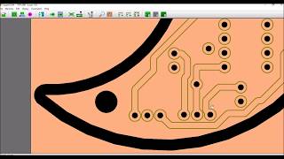 diptrace pcb layout coppercam [upl. by Eleazar]