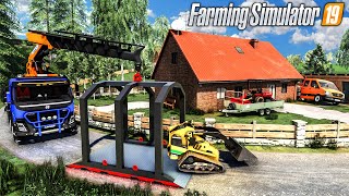 Service dentretien à domicile Farming Simulator 19 PAYSAGISTE [upl. by Riem693]