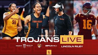 Trojans Live USCs Lincoln Riley Eddie Czaplicki Mia Tuaniga and Adonia Faumuina [upl. by Esinek]