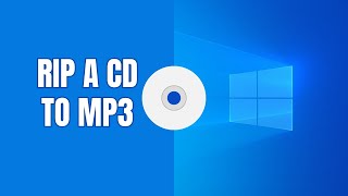 How to rip a CD to MP3 in Windows 11 quick tutorial [upl. by Yarased317]