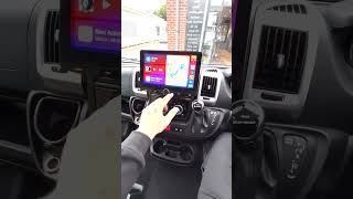 Motorhome Alert Fiat Ducato Benimar Stereo Upgrade DNR992RVS caraudio gpsnavigation motorhome [upl. by Rafter749]