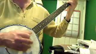 OOK PIK WALTZ  clawhammer banjo version Standard G tuning [upl. by Nelleoj270]