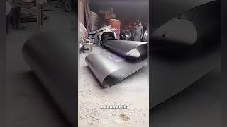 Pulling sheet metal from roll Satisfying jobs and machinery in the world satisfying shorts [upl. by Neelyhtak513]