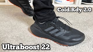 Adidas Ultraboost 22 ColdRdy 20 Reviewamp On foot [upl. by Rinna]