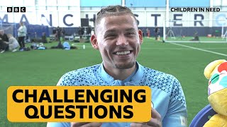 Kalvin Phillips Answers 15 Challenging Questions ⚽️ [upl. by Dryden]