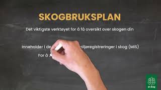 Skogbruksplan grunnleggende [upl. by Metabel]