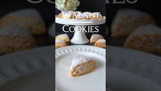 Walnut Cookies Recipe 🤍 [upl. by Loriner]