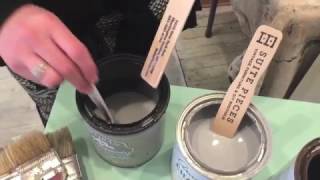 How to create a chalk type paint glaze using scumble [upl. by Anavlis]