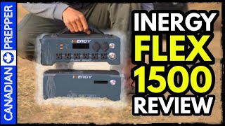 Inergy Flex 1500 Modular Solar Generator Review [upl. by Darsie]