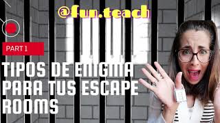 ESCAPE ROOM  TRUCAZOS Tipos de enigmas [upl. by Eire]