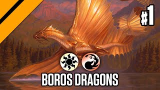 Boros Dragons  Alchemy Bo3  MTG Arena [upl. by Chere615]