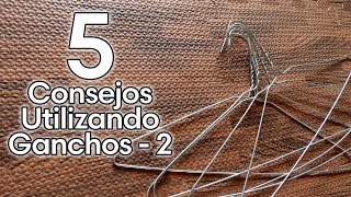 5 Consejos Utilizando Ganchos de Metal  2 [upl. by Ecargyram989]