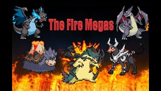 The Best Fire Mega Evolutions of Emerald Redux v16 [upl. by Bundy266]