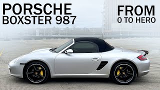 Modifying a Porsche Boxster 987 until it looks modern [upl. by Gal484]