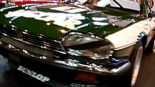 Jaguar XJS Club at NEC 2009 TWR Racing Tom Walkinshaw [upl. by Kory218]