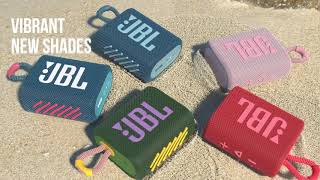 JBL  GO 3  Portable Waterproof Speaker [upl. by Imled]