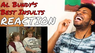 Al Bundys Best Insults REACTION  DaVinci REACTS [upl. by Enilada]