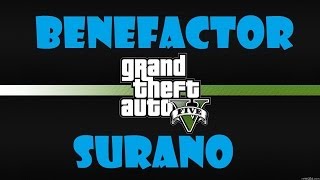 GTA5  Benefactor Surano Location  PS3  Xbox 360 [upl. by Kolb]