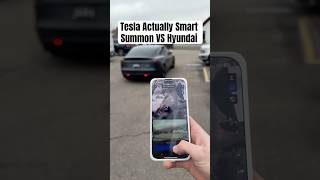 Why Tesla Smart Summon is Better Than Any Competitor 😳👀 [upl. by Adne]