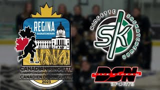 2023 Canadian Ringette Championships  U16AA  Team SK vs West Ottawa Wild [upl. by Nilyram]