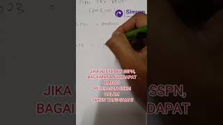 Cara Kira Pelepasan Cukai SSPN [upl. by Choo]