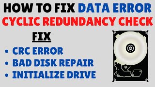 How to Fix Data Error Cyclic Redundancy Check [upl. by Kral644]