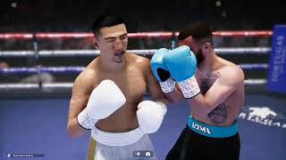 Teofimo Lopez vs Lomachenko  Undisputed  PC Gameplay [upl. by Katz]