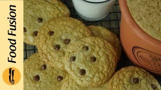 The Best Chocolate Chip Cookies recipe A 6 year old tells you how to make it  Food Fusion [upl. by Nurse]