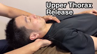 Myofascial release for upper thorax [upl. by Annnora]