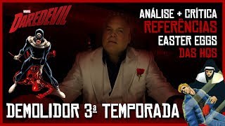 Análise Demolidor 3 Temporada Netflix Marvel  Easter Eggs das HQs [upl. by Loris197]