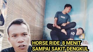 HORSE RIDE CHALLENGE  sampai dengkul sakit [upl. by Krisha]