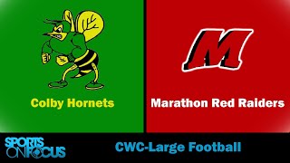 Colby  Marathon  CWCLarge Football [upl. by Tireb971]