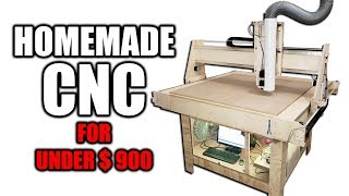 DIY CNC Router for Under 900  Free Plans Available [upl. by Norac]