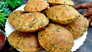 सच में आज का नाश्ता सबको इतना पसंद आया बोल रहे हैं फिर से बनाओ  Moongdal Methi Masala Puri [upl. by Bergh]