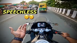 APRILIA RS 457 HARD amp FAST RIDE REVIEW  NO WORDS [upl. by Niwrud]