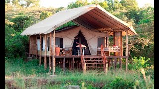 Karen Blixen Camp  Masai Mara Safari [upl. by Bondy431]