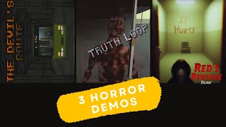 3 HORROR GAMES [upl. by Ynej]