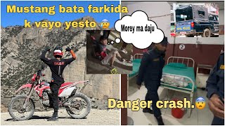 Mustang bata farkida crash  police 👮  Day 3  Bijok vho kta ho [upl. by Damiano]