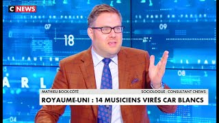 Mathieu BockCôté  Des musiciens virés car ils sont blancs [upl. by Airdnaxila4]