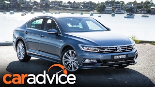 2017 Volkswagen Passat 206TSI RLine review  CarAdvice [upl. by Gaves]