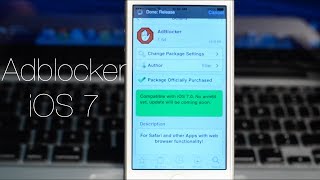 iOS 7 Jailbreak Tweaks AdBlocker [upl. by Madelina]