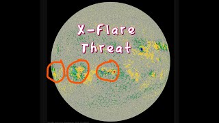 Elevated X flare threat from numerous Sunspots Latest Earthquake activity Wednesday Night 116 [upl. by Nichole]