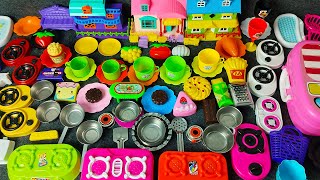 12 Minutes Satisfying Unboxing Disney Hello Kitty Kitchen Set Mini Kitchen Set ASMR video No Audio [upl. by Releyks805]