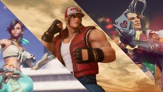 Terry Borgard Pullum Purna amp Vulcano Rosso REVEALED  Fighting EX Layer  DLC Trailer [upl. by Oilerua]