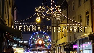 Weihnachtsmarkt Rostock besucht [upl. by Lessur]