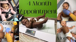 4 Month Appointment Vlog Shots  😕🥺 [upl. by Malloch]