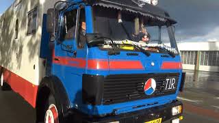 Mercedes op oldtimerrit op deTruckshowStroobos 28092020 [upl. by Cartan14]