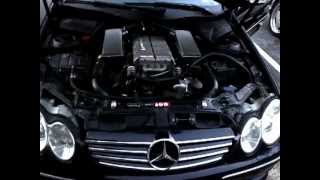 CLK55 Kleemann twin screw start up [upl. by Nagear80]