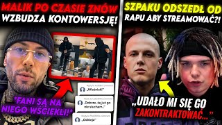 MALIK MONTANA PROWOKUJE HEJTERÓW SZPAKU PODPISANY PRZEZ MULTIEGO [upl. by Oynotna]