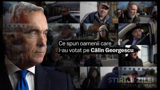 Ce spun votanții lui Călin Georgescu „Era momentul ca cei din clasa politică să primească o lecțiequot [upl. by Leunam]